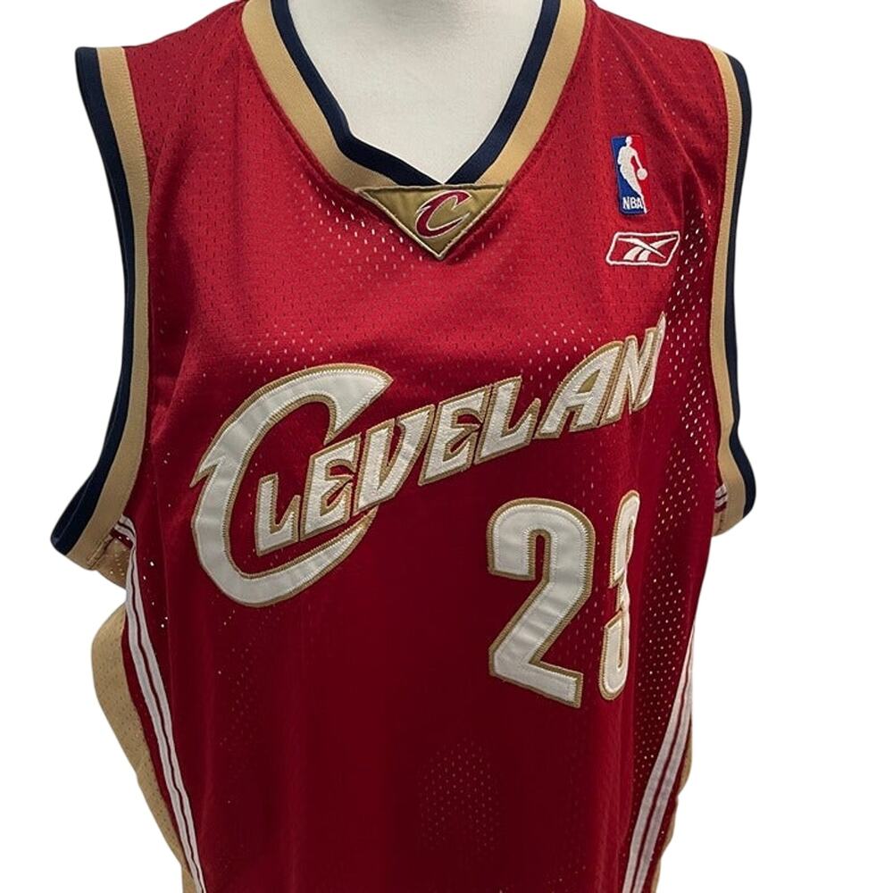 NBA Reebok Cleveland Cavaliers Lebron James #23 Basketball Jersey size 56